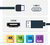Startech - 1 m-es USB-C - HDMI adapterkábel, könnyen megfogható csatlakozókkal, 4K 60Hz - 1M-USBC-HDMI-4K60-G
