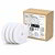 Startech - 4 db-os csomag, 4,6 m hosszú, 12,7 mm széles tépőzáras szalag, fehér - HKLP1505WH4PK