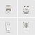 Startech - Cat6 Keystone Jack Modul, 24 db-os RJ45 Ethernet Keystone Aljzat - C6KEY110WHE24PK