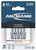 ANSMANN - akku, ceruza, AA, 2100 mAh maxE, 4 db - 5035052