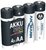 ANSMANN - akku, ceruza, AA, 2850 mAh, Nagy energiafogyasztású eszközökhöz is, 4 db - 5035212