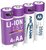 ANSMANN - akku, Li-ion, Lítium, ceruza, AA, 2000 mAh, USB-C kábellel tölthető, 4 db - 4013674193974