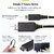 Startech - 3 m-es USB-C - HDMI adapterkábel, kényelmes HDMI csatlakozóval, 4K 60Hz - 3M-USBC-HDMI-4K60-G