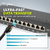 Assmann-DIGITUS CAT 8.1 S/FTP patch kábel, 5 m, 10 darab - DK-1843-050-10