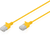 Assmann-DIGITUS CAT 6 U-UTP Slim patch kábel, 1,5 m, sárga - DK-1618-015S-Y
