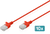 Assmann-DIGITUS CAT 6 U-UTP Slim Patch kábel, 3 m, piros, 10 darab - DK-1618-030S-R-10