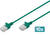 Assmann-DIGITUS CAT 6 U-UTP Slim Patch kábel, 0,3 m, zöld, 10 darab - DK-1618-003S-G-10