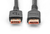 Assmann-DIGITUS 16K DisplayPort csatlakozókábel, 2.1-es verzió, 2m, 80G, fekete - DB-340111-020-S