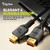 Assmann-DIGITUS 16K DisplayPort csatlakozókábel, 2.1-es verzió, 2m, 80G, fekete - DB-340111-020-S