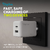 Assmann-DIGITUS USB GaN töltő 45W, 1x USB-C, 1x USB-A - DA-10302