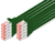 Assmann-DIGITUS CAT 6 S/FTP patch kábel, 2 m, zöld, 10 darab - DK-1644-020-G-10
