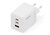 DIGITUS USB GaN töltő 100W, 2x USB-C, 1x USB-A - DA-10304