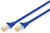 DIGITUS CAT 6A S/FTP patch kábel, 1 m, kék - DK-1644-A-010/B