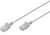 DIGITUS CAT 6 U-UTP Slim patch kábel, 2 m, szürke - DK-1618-020S