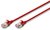 DIGITUS CAT 6A F-FTP Slim patch kábel, 5m, piros - DK-1632-A-050S-R