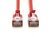 DIGITUS CAT 6A F-FTP Slim patch kábel, 5m, piros - DK-1632-A-050S-R