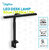DIGITUS LED asztali lámpa - 50cm, 1025lm, 7W, fekete - DA-90490