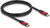 Delock - USB 5 Gbps kábel USB Type-C™ apa - apa PD 3.0 100 W E-Marker 1 m piros fém - 80090