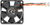 Delock DC axiális ventilátor 12 V, 35 x 35 x 10 mm - 67338