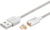 Goobay - USB 2.0 micro kábel 1,2m mágnes - 40912