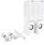 LED Sound LSSPK20W 2.0 "Dancing water" fehér hangszóró