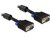 Delock - VGA M/M video jelkábel 2m fekete - 82557