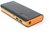 Platinet Power Bank hordozható töltő 8000mAh + micro USB Kábel + zseblámpa fekete/narancs