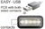 Delock - EASY-USB 2.0 A-típusú kábel - USB 2.0 Mini-B típusú kábel, 3 m, fekete - 83364