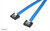 Akasa - Proslim - SATA adatkábel - kék - 30cm - AK-CBSA05-30BL
