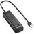 Sharkoon USB Hub - Aluminium Hub (Fekete, 4port, USB3.0)