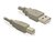 Delock 82216 USB A -> USB B M/M adatkábel 3m szürke