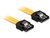 DELOCK Cable SATA 6 Gb/s straight/straight metal 30cm (82805)