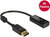 Delock - Displayport 1.2 - HDMI M/F 4K passzív - 62609