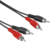Hama 2,5M 2RCA Összekötőkábel Eco