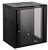 Manhattan Intellinet 711869 19" Fali Rackszekrény 12U, 635 (h) x 570 (w) x 450 (d) mm, Flatpack, Fekete