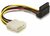 DELOCK - Power SATA HDD > 4 pin male angled - 60104